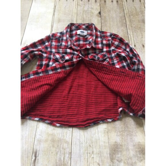 Old Navy Lined Shirt Size 3T - Picture 4 of 4
